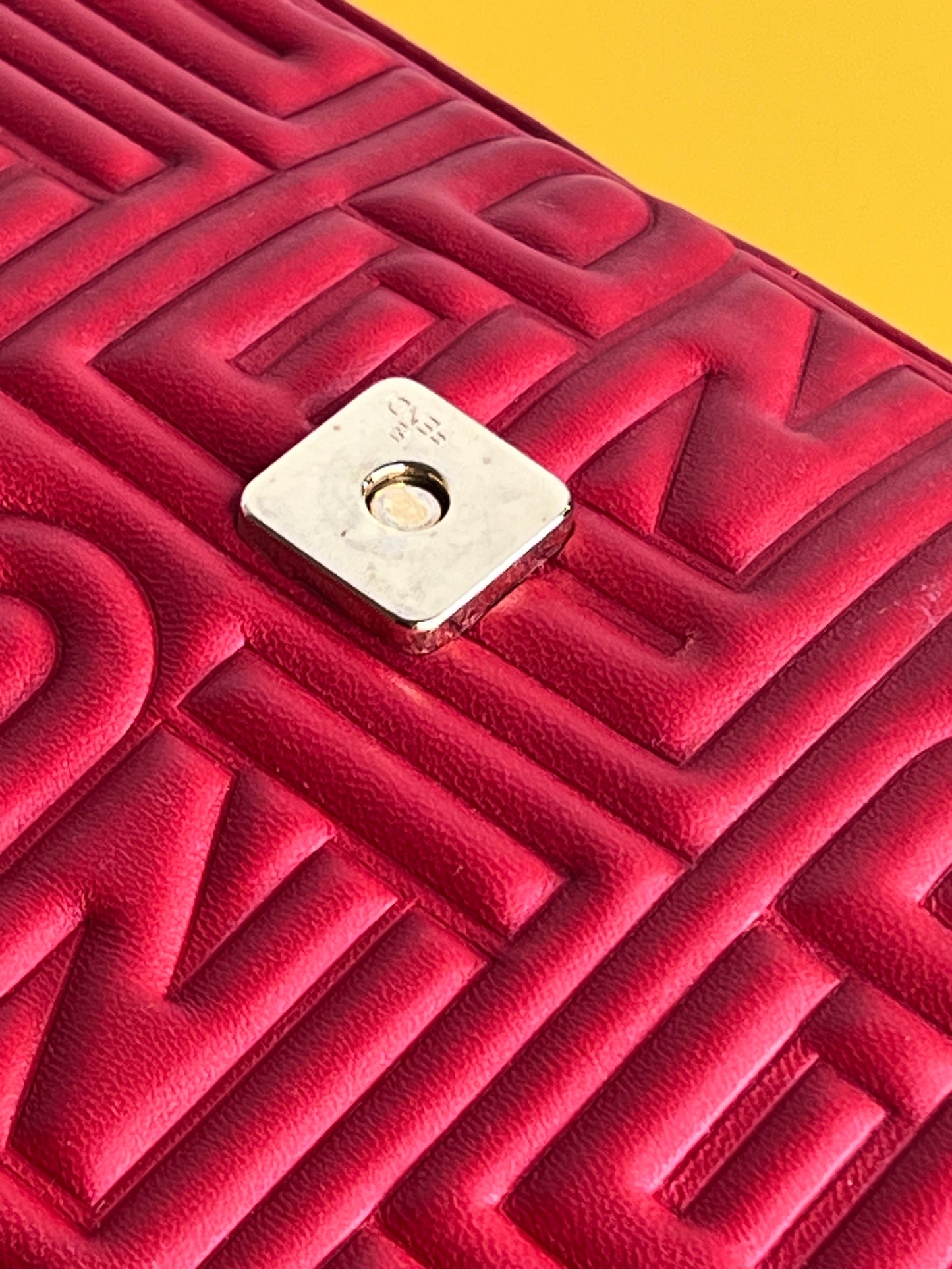Fendi Baguette rossa
