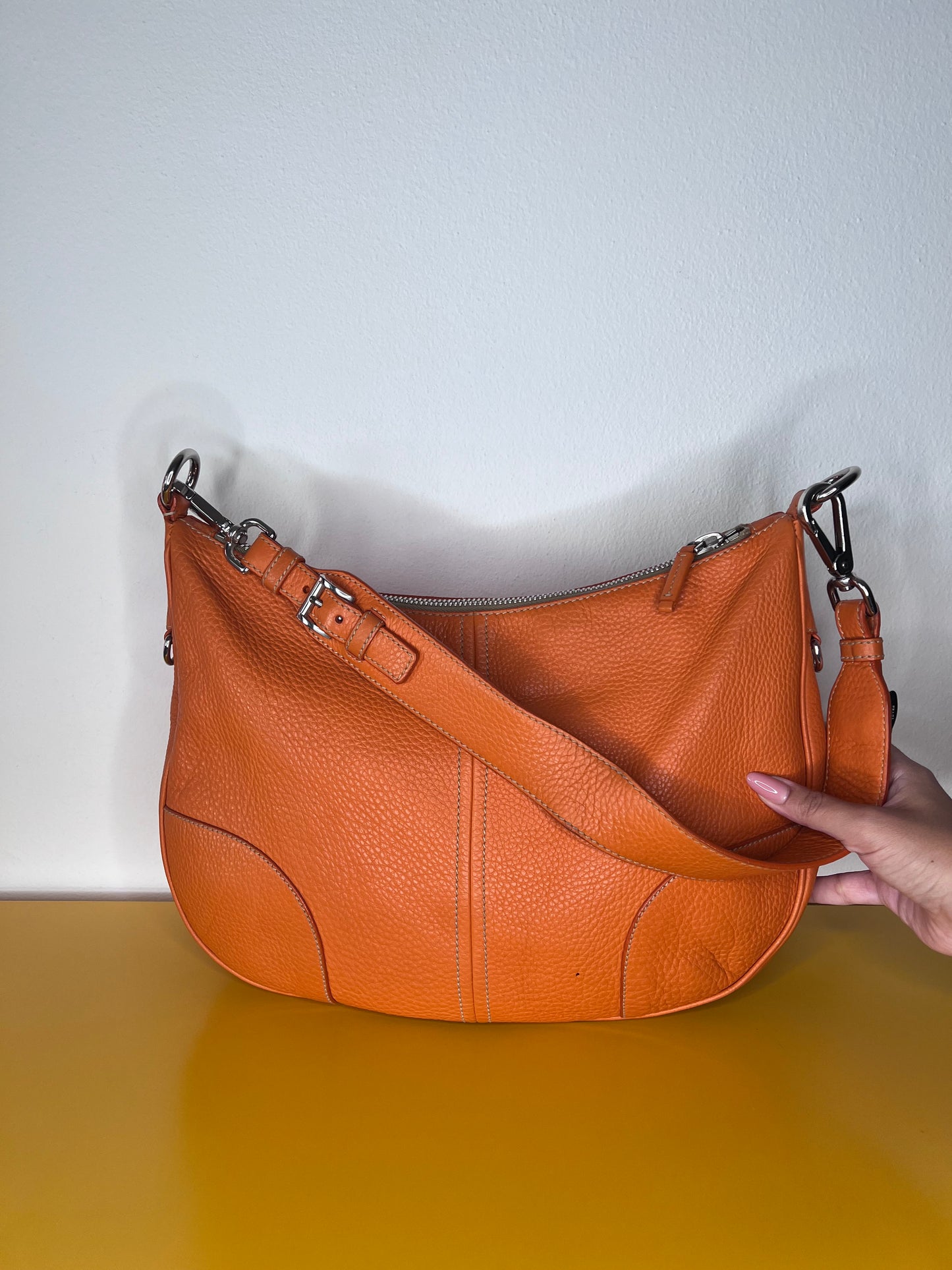 Prada Half Moon Orange
