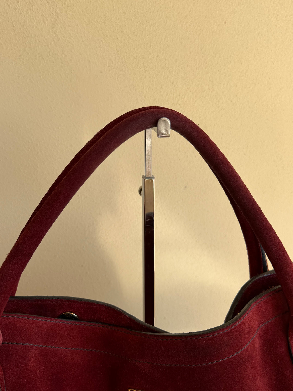 Prada Tote Bordeaux