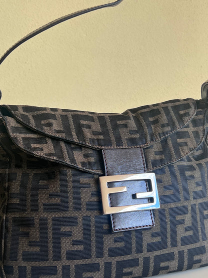 Fendi Mamma Zucca double Flap