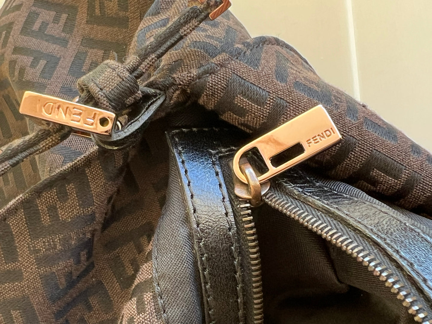 Fendi baguette Double Flap