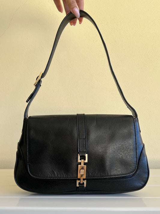 Gucci Mini Jackie pelle nera