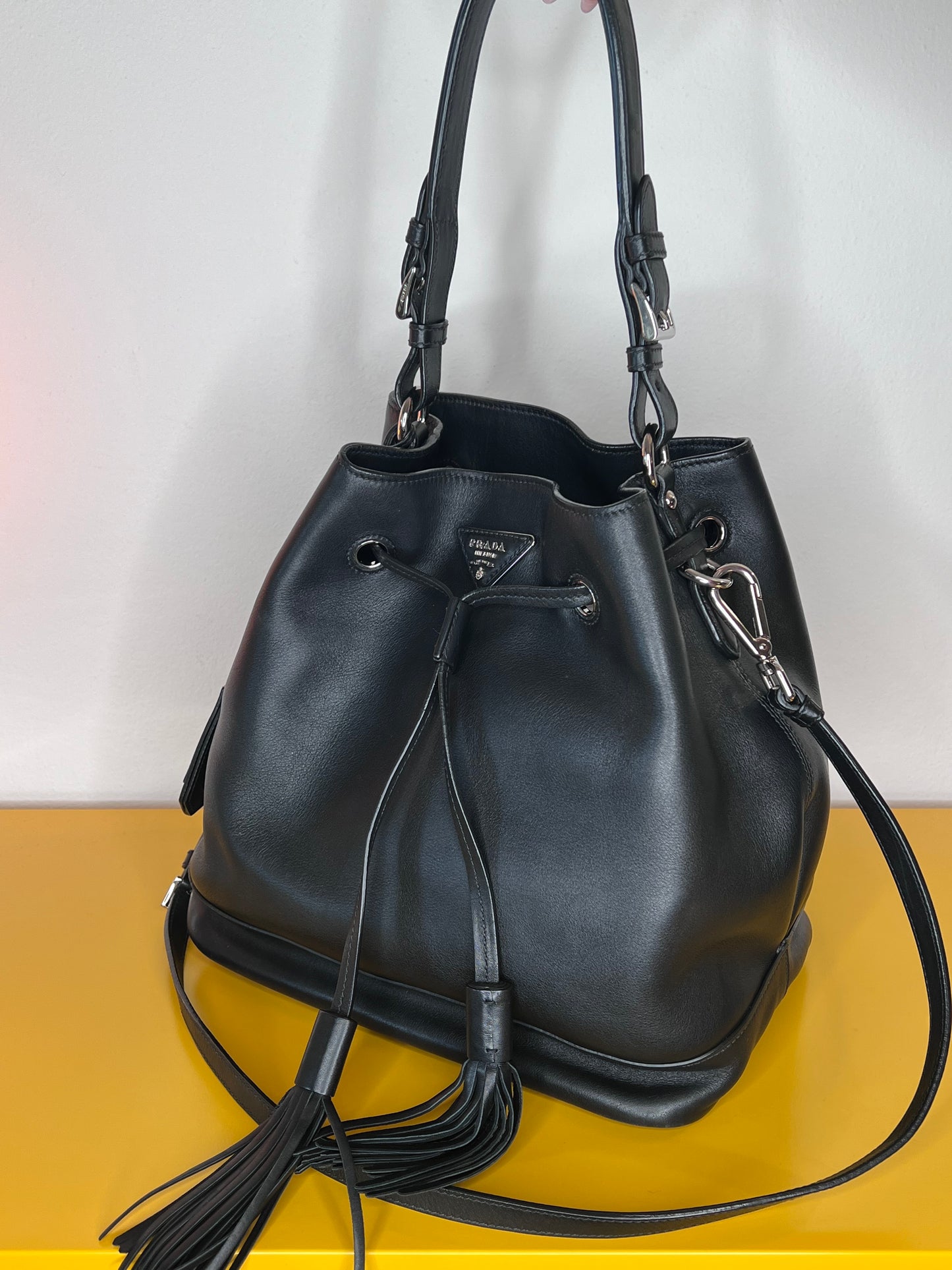 Prada Bucket soft leather