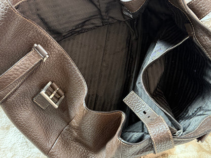 Prada handbag Tote brown