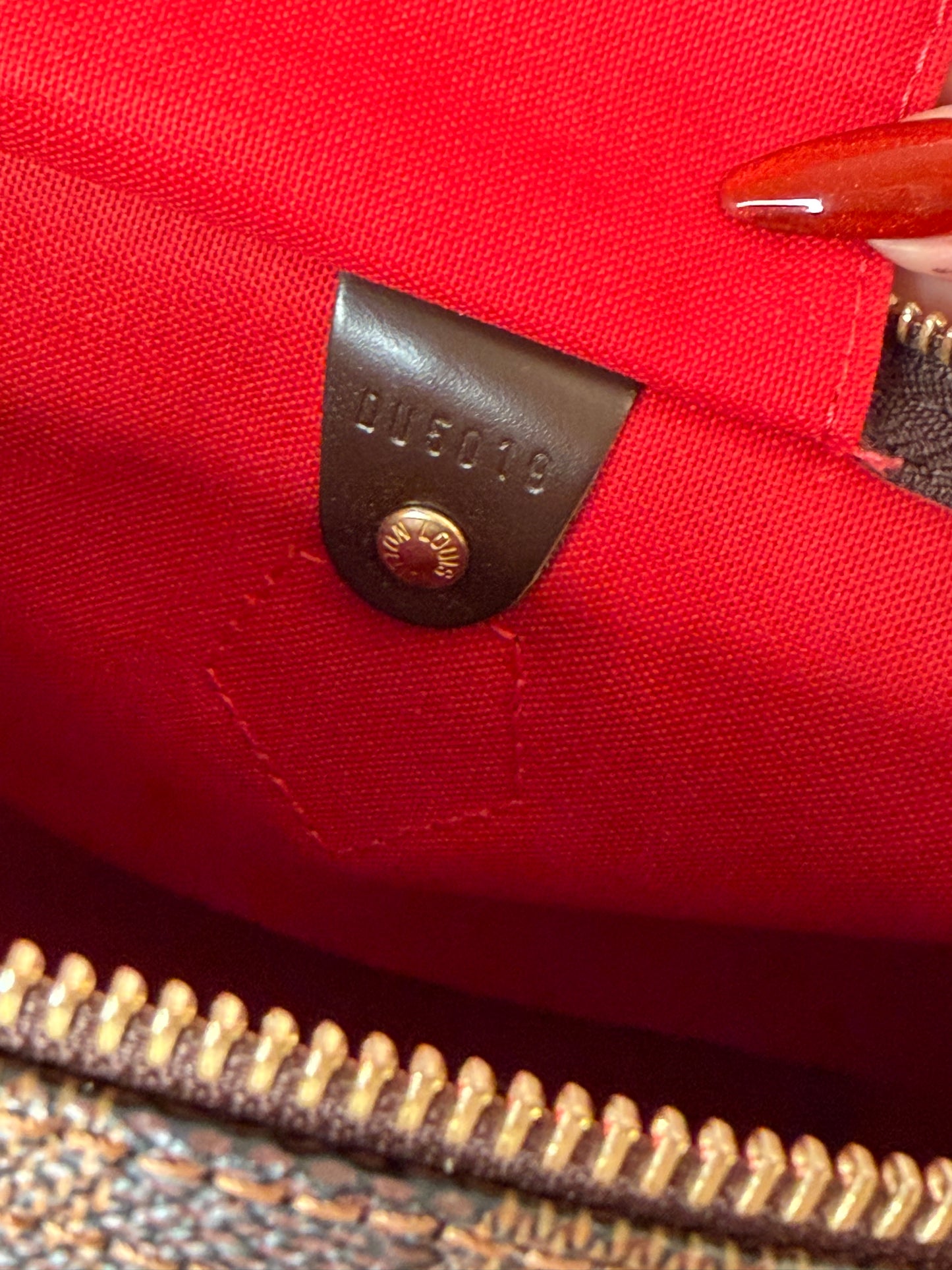 LV Speedy damier ébène 35