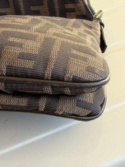 Fendi baguette double flap