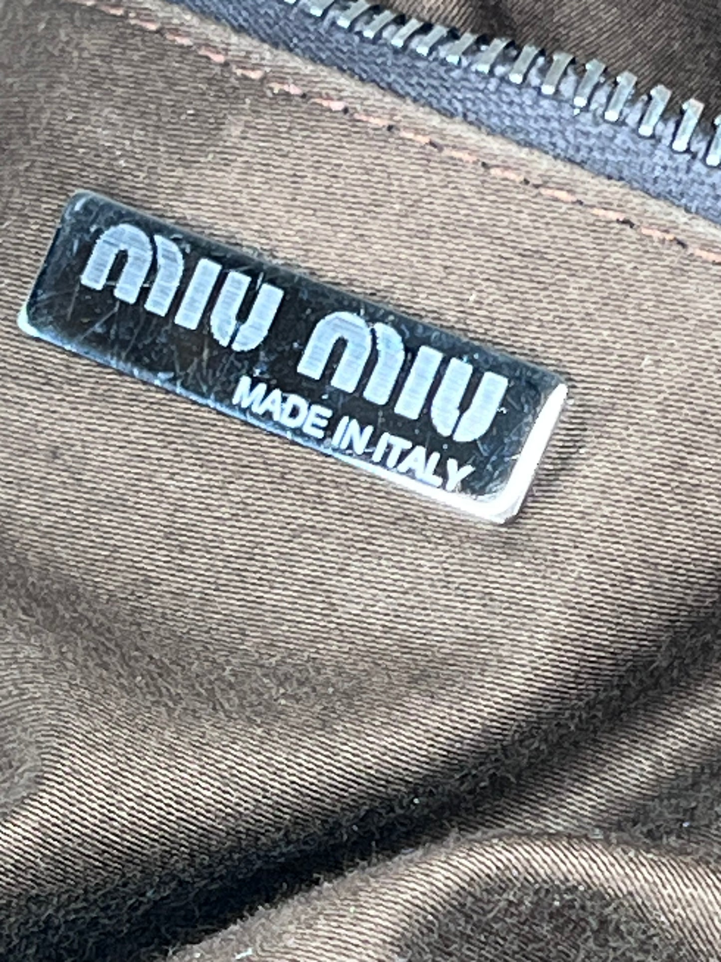 Miu Miu Suede Bag