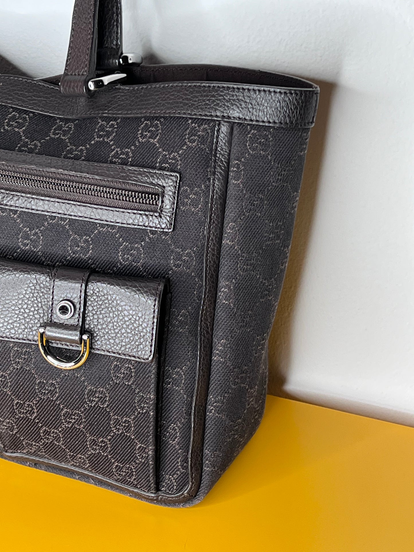 Gucci Abbey Tote Chocolate