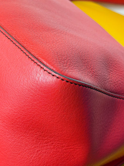 Fendi Mama Baguette rossa