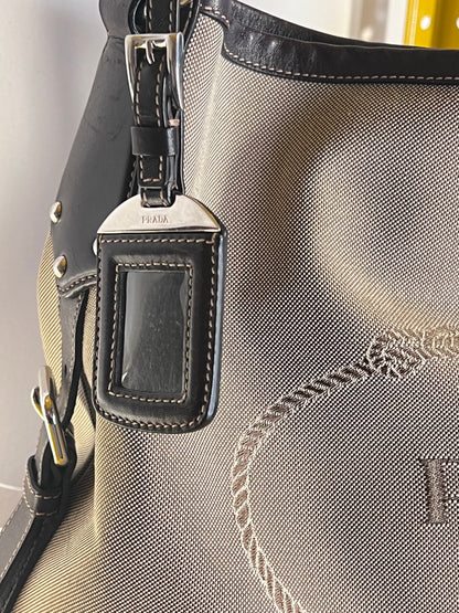 Prada logo Jaquard