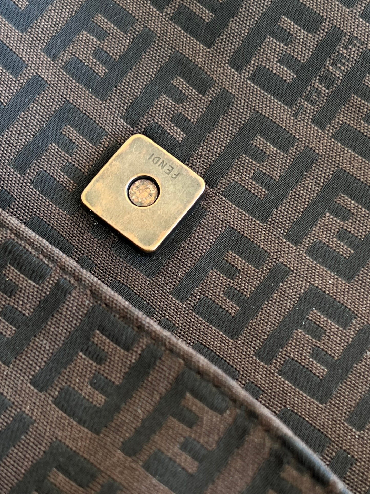 Fendi baguette Double Flap