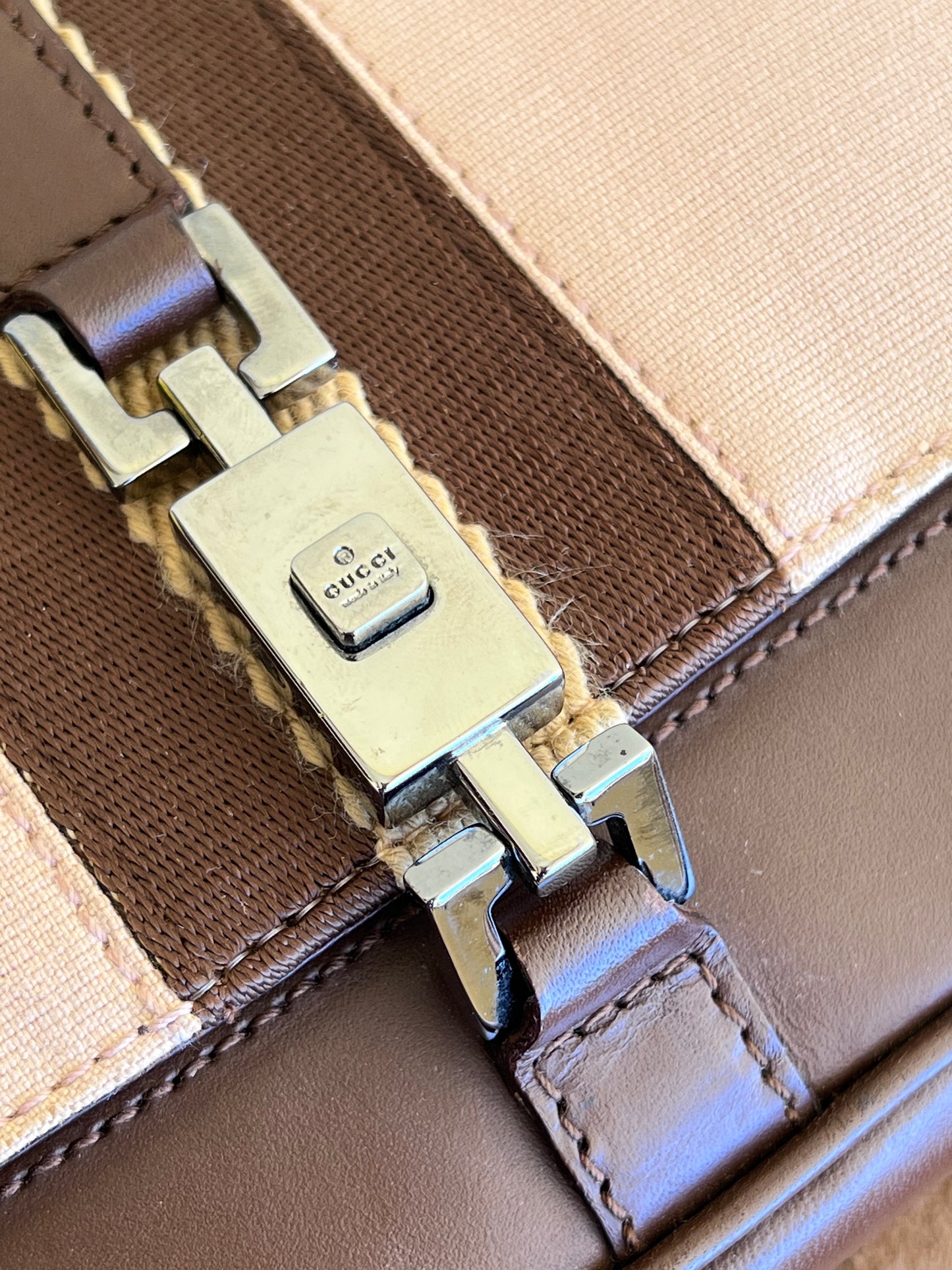 Gucci Jackie mini marrone
