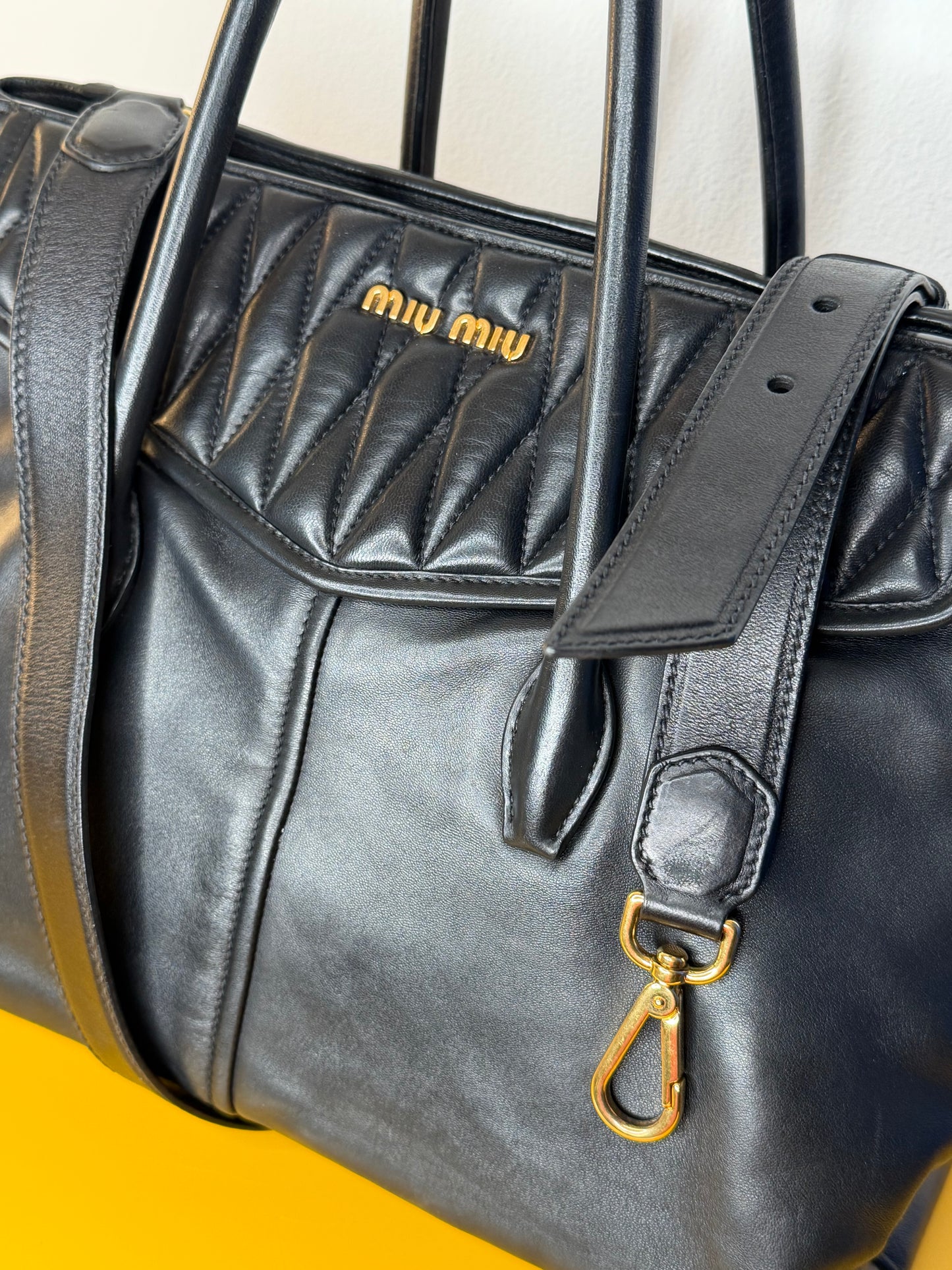 Miu Miu Biker nera