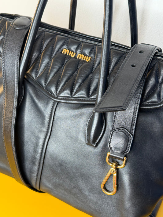Miu Miu Biker nera