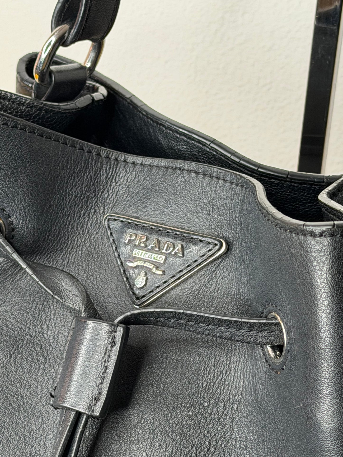 Prada Bucket soft leather