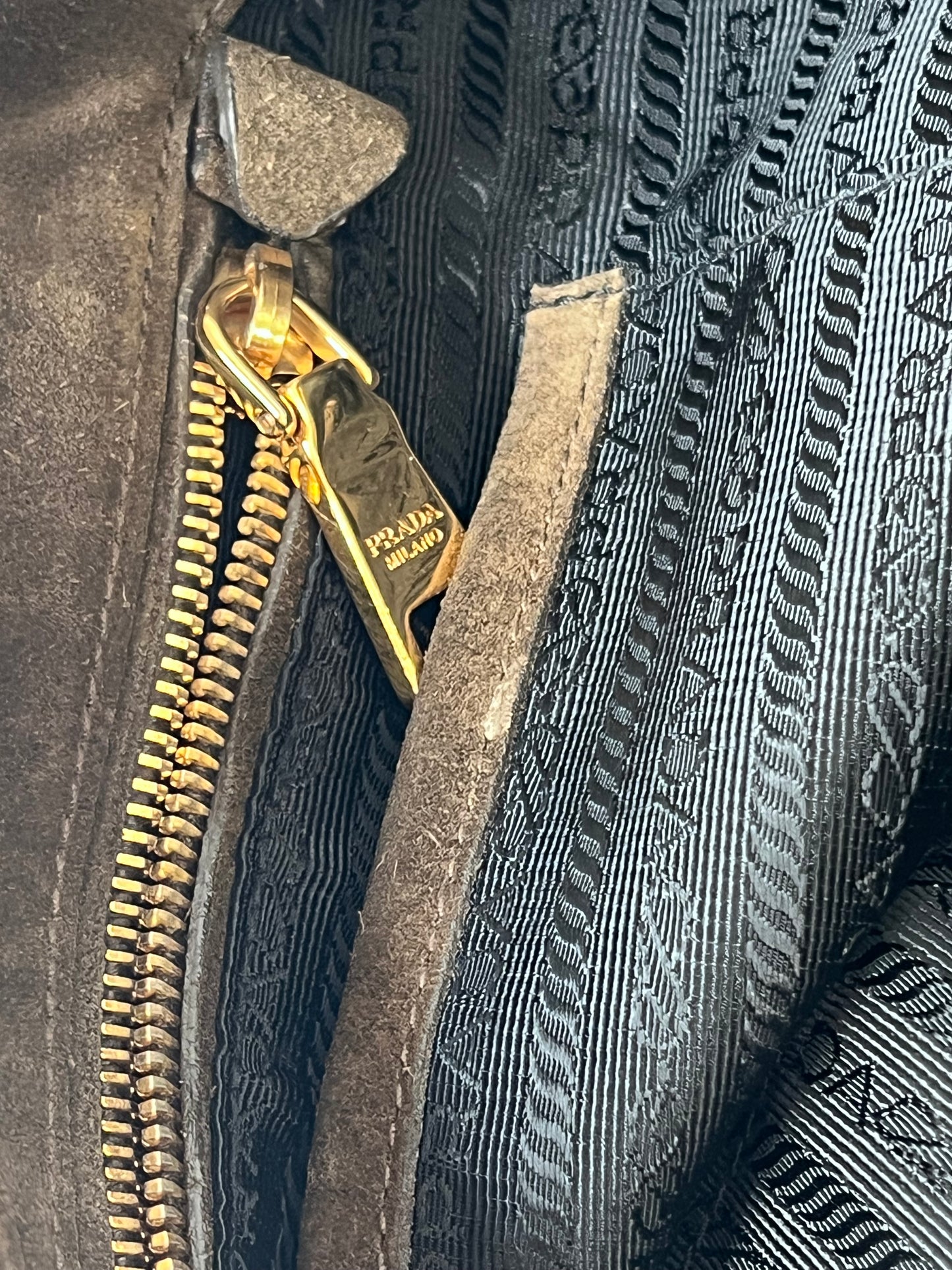 Prada Suede tote