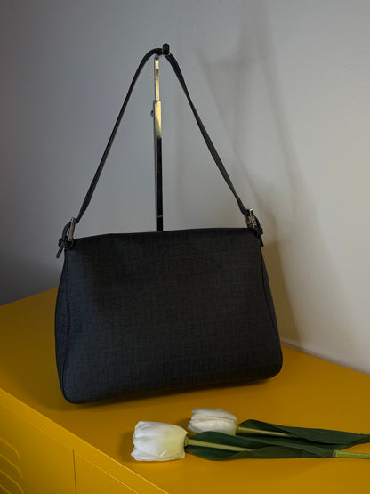 Fendi Mamma Tessuto Roll Nera