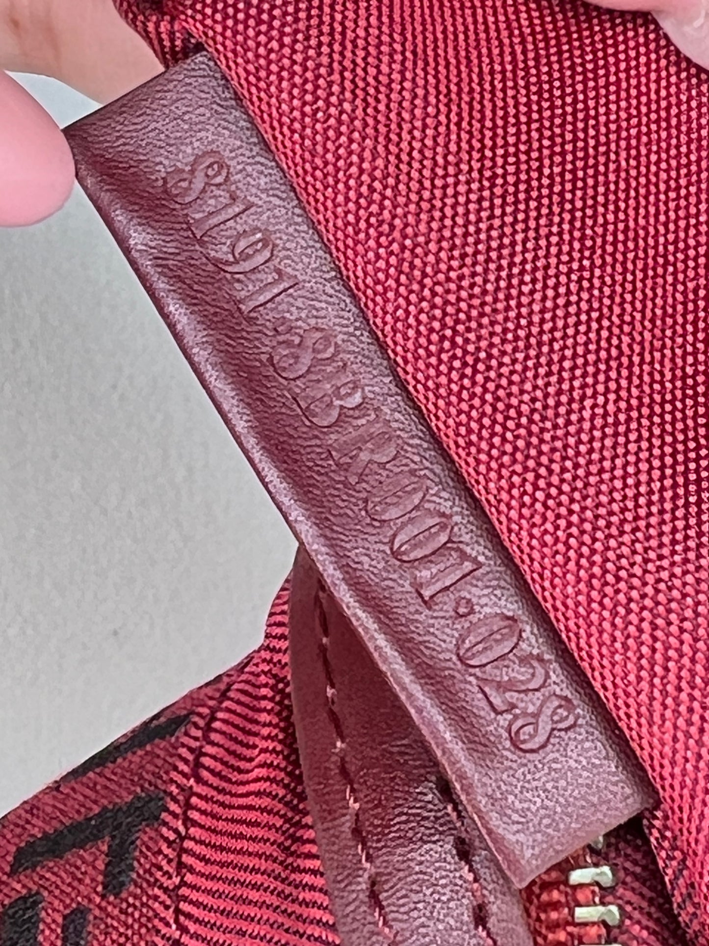 Fendi Mamma Baguette Bordeaux