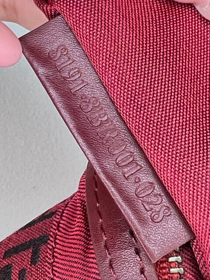 Fendi Mamma Baguette Bordeaux