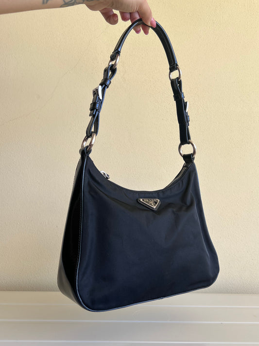 Prada hobo Nylon e Pelle