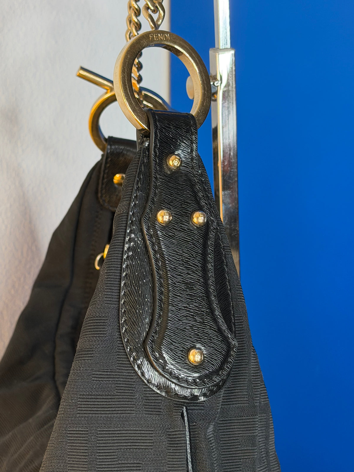 Fendi Chef Hobo Zucca Nera