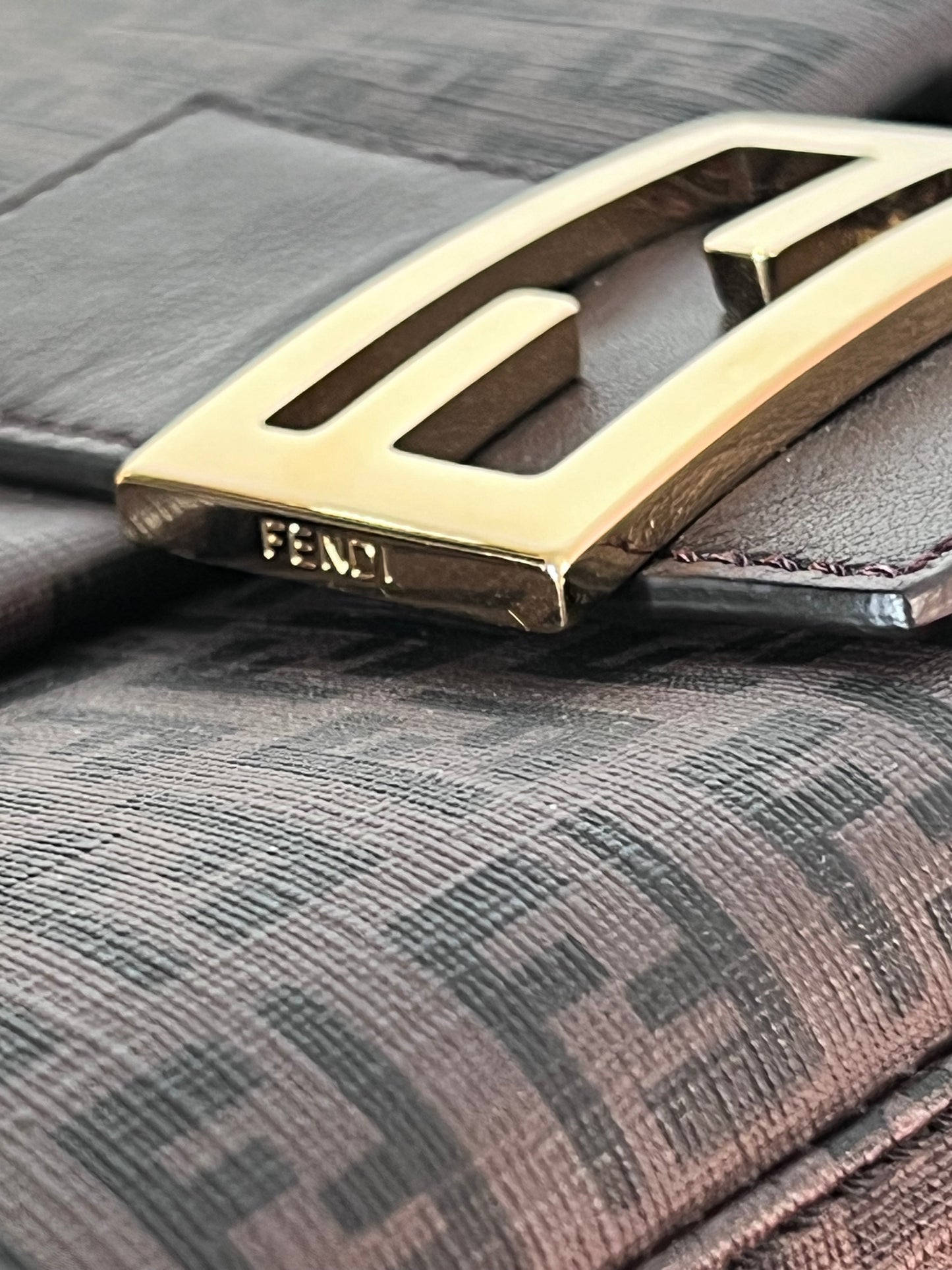 Fendi Mamma baguette marrone