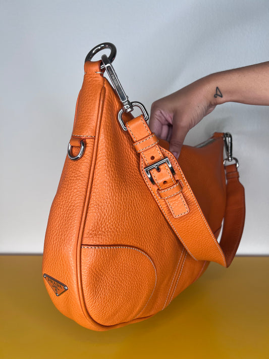 Prada Half Moon Orange