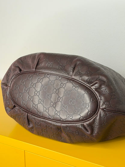 Gucci Hobo pelle marrone