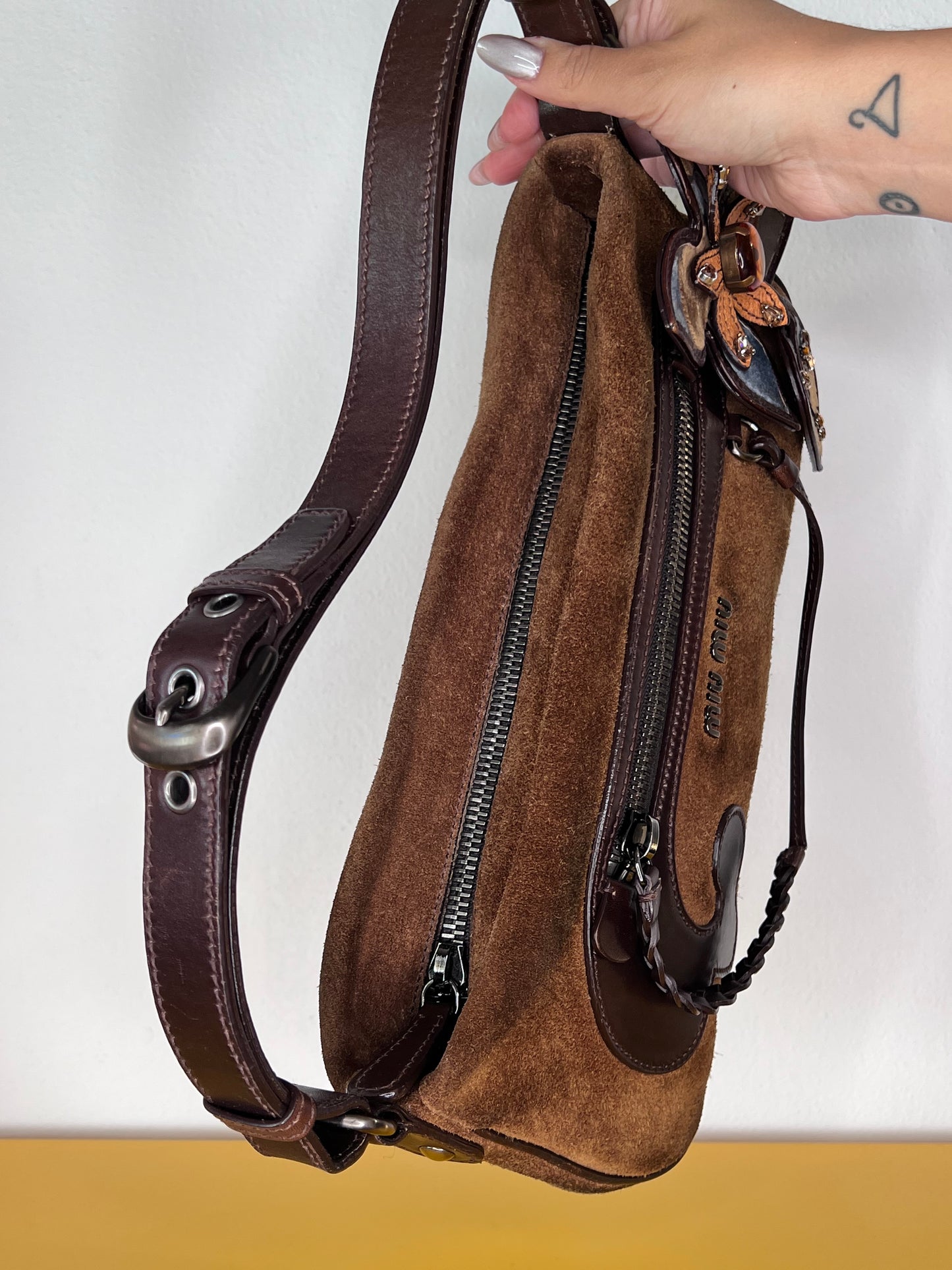 Miu Miu Suede Bag