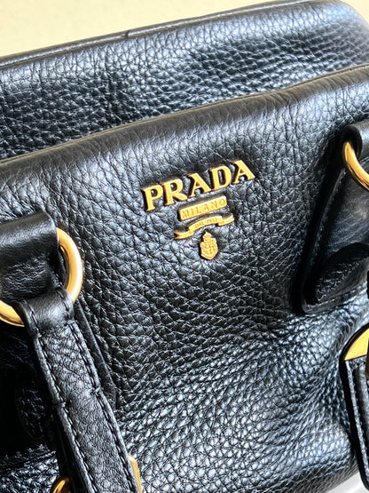 Prada Bowling bag gold hardware