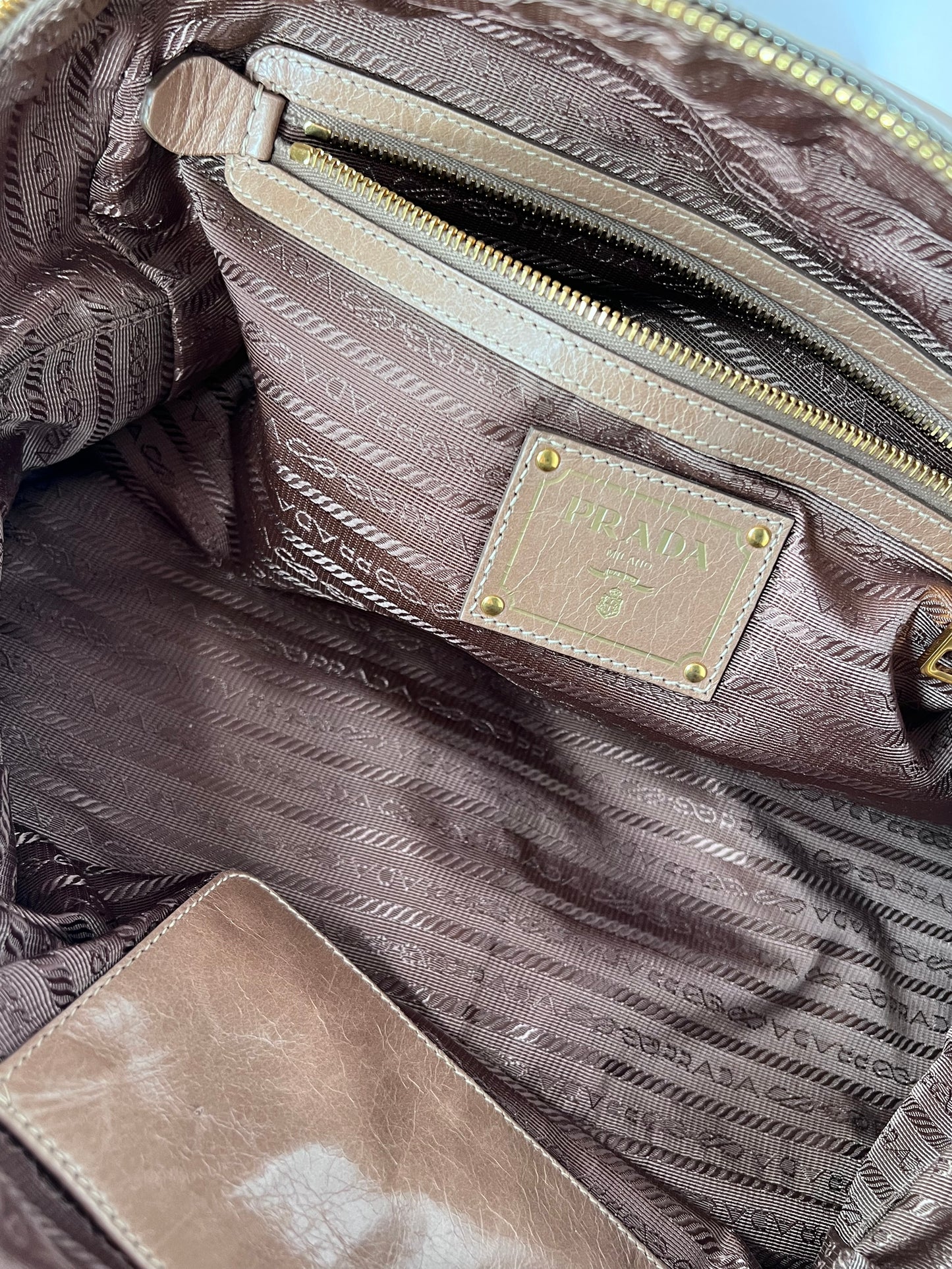 Prada Bauletto Shine