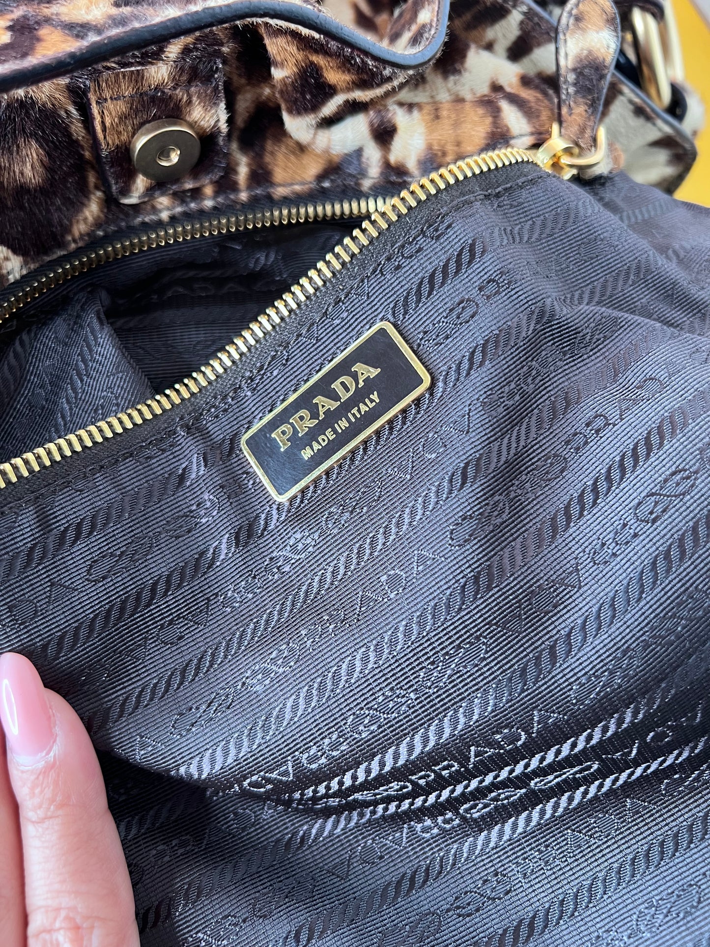 Prada Hobo Animalier