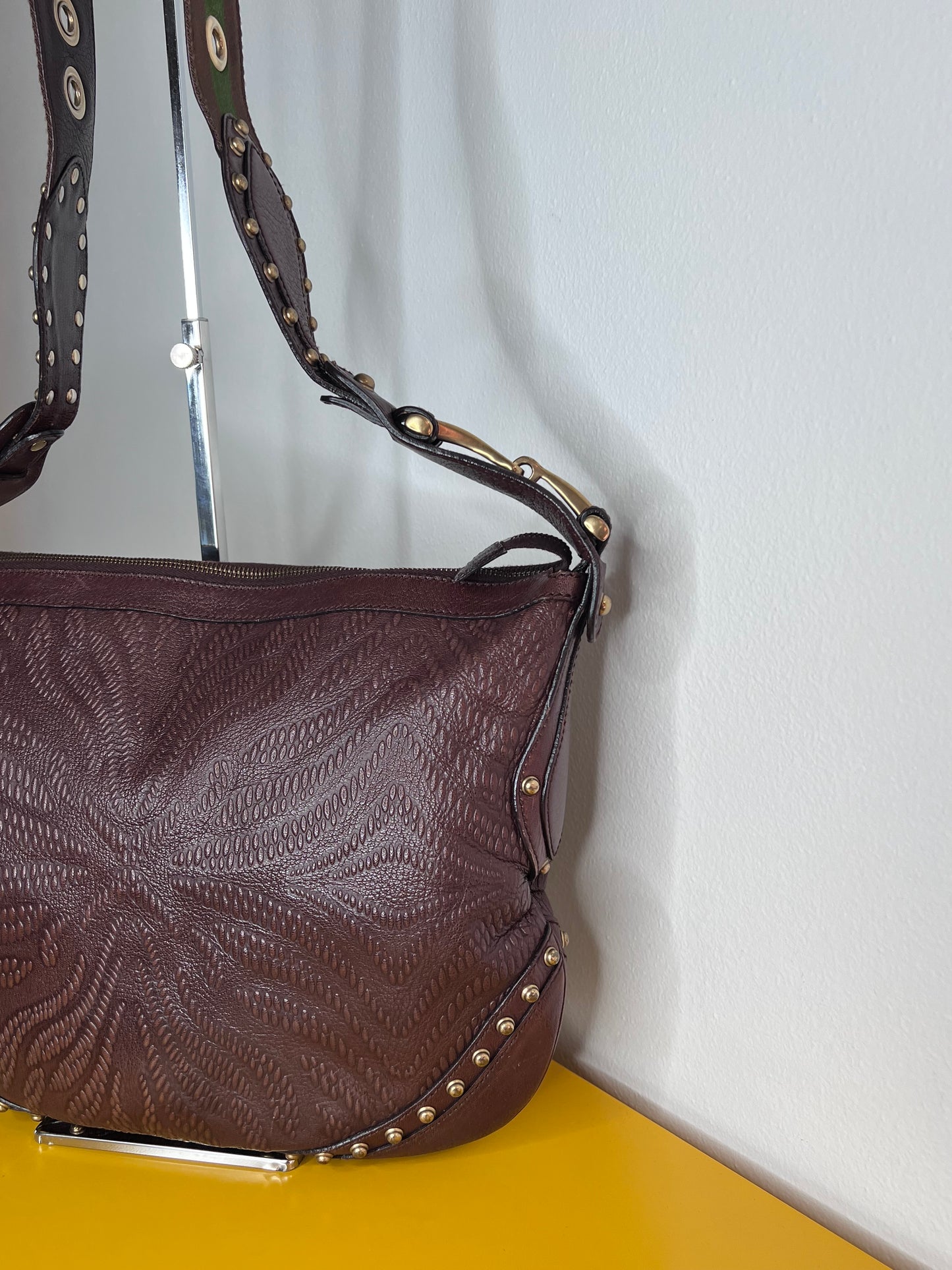 Gucci Pelham tracolla marrone