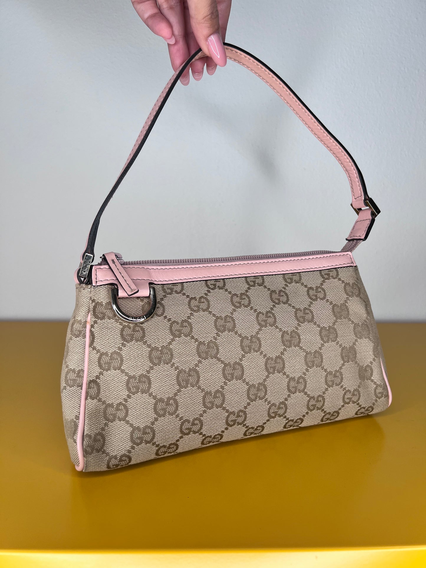 Gucci Mini Pochette Abbey Rosa