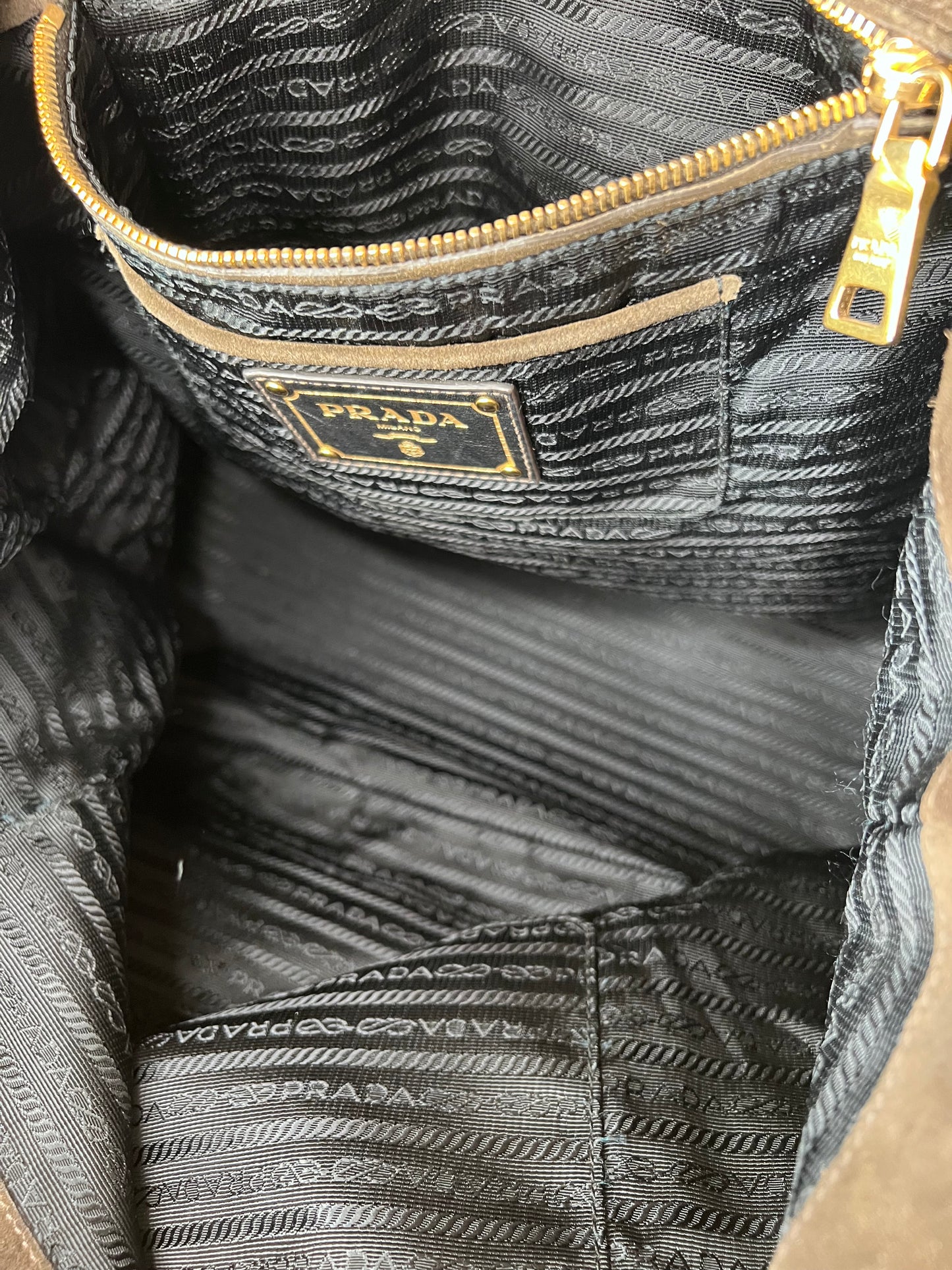 Prada Suede tote