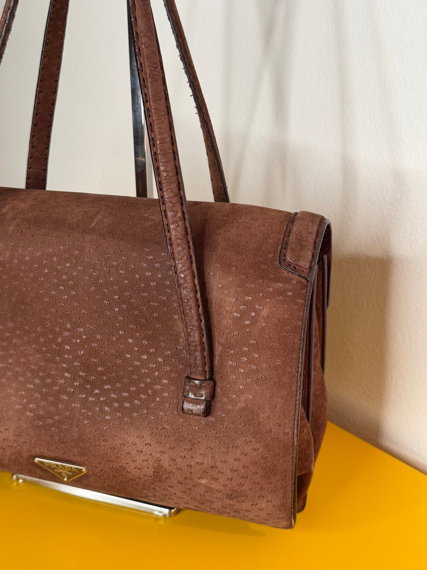 Prada borsetta marrone