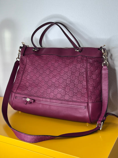 Gucci tote Bordeaux