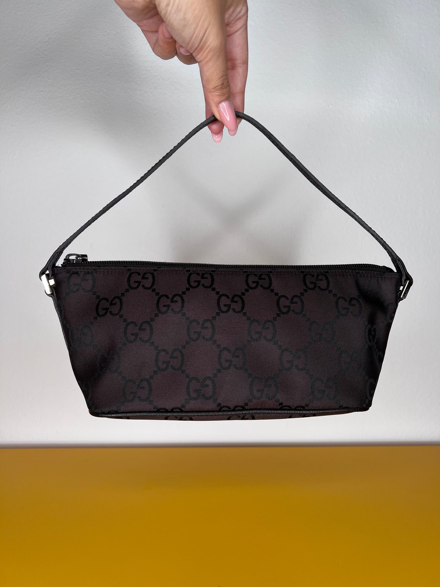 Gucci Boat Bag Chocolate