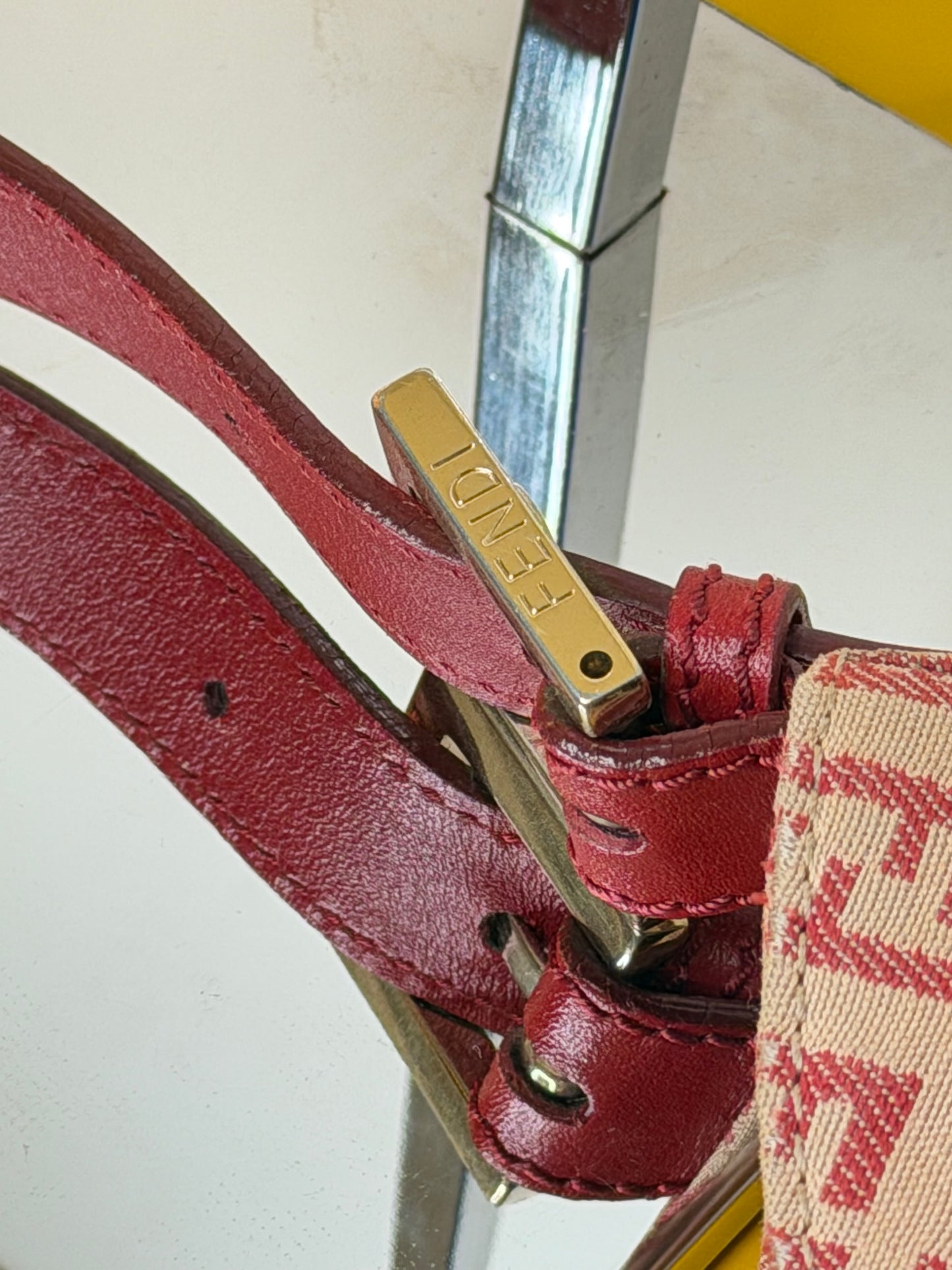 Fendi Hobo Zucchino rossa
