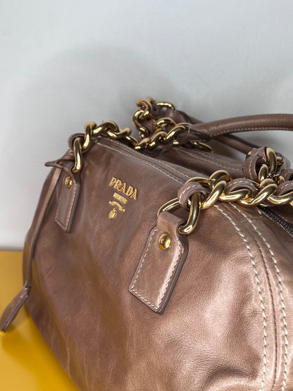 Prada Bauletto Shine