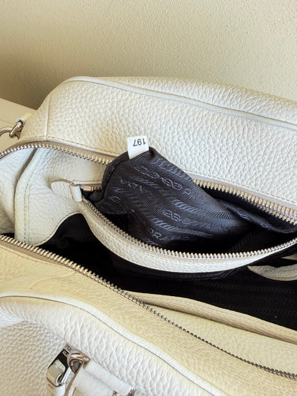 Prada tote bianca