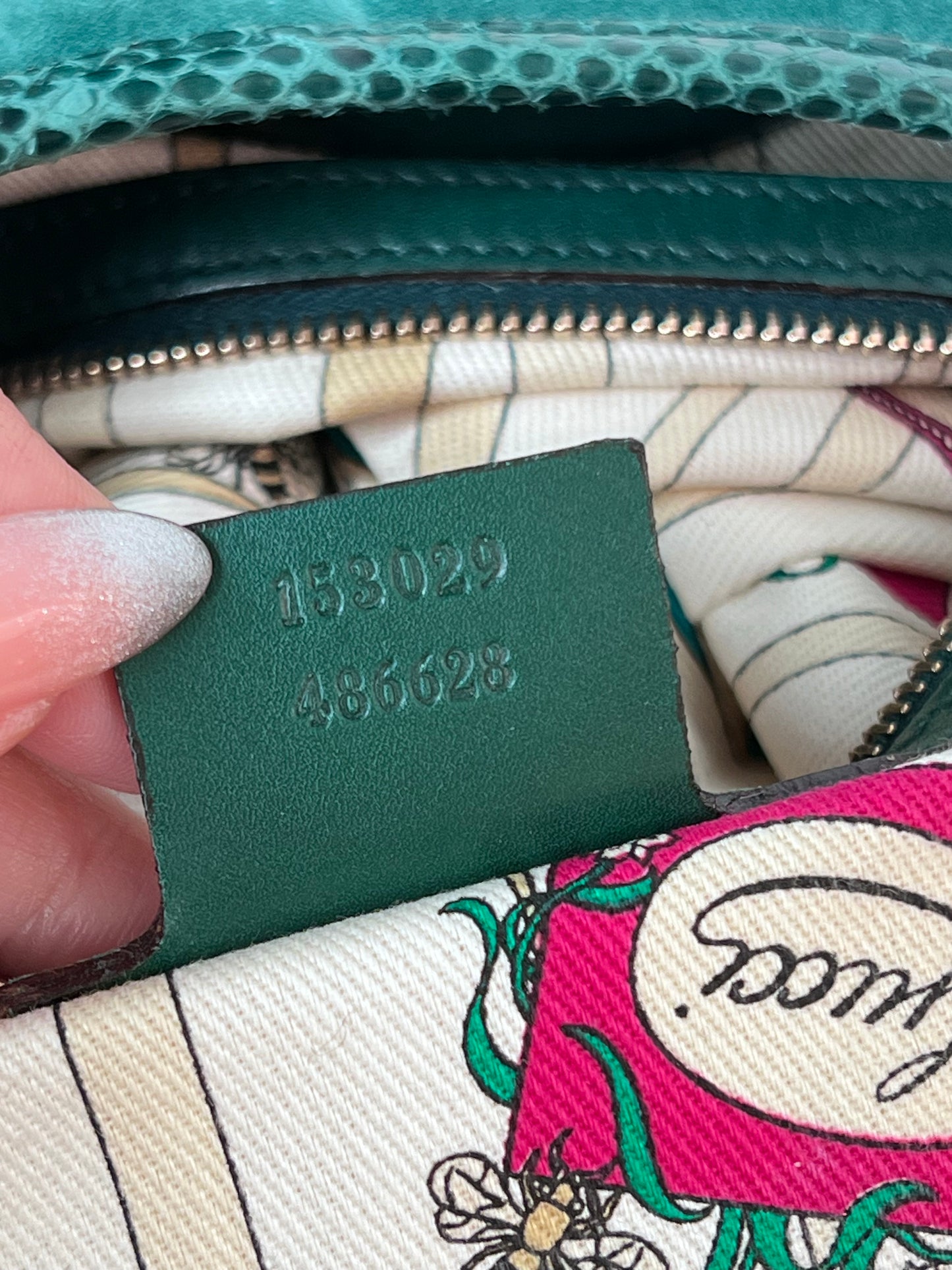 Gucci Bouvier verde