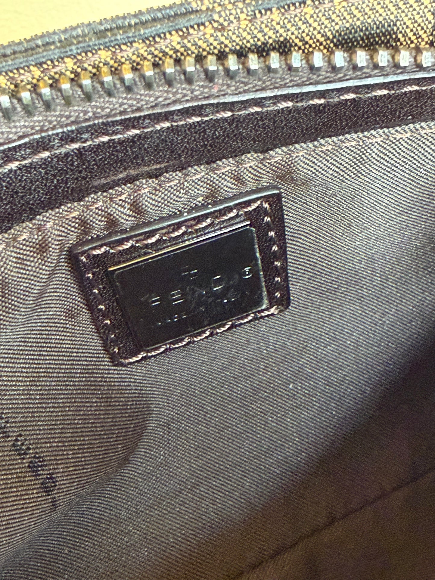 Fendi Pochette Zucca