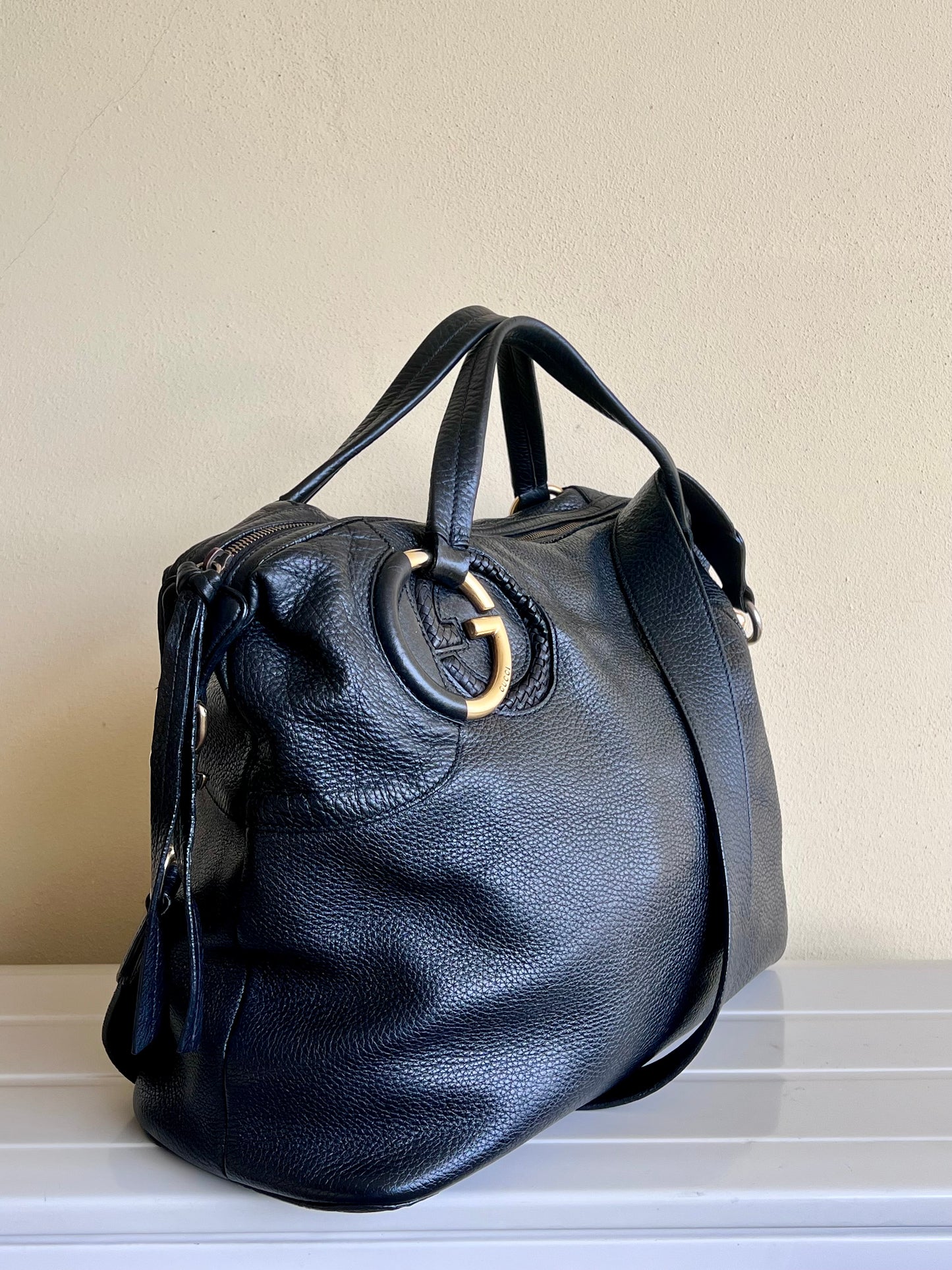 Gucci tote pelle