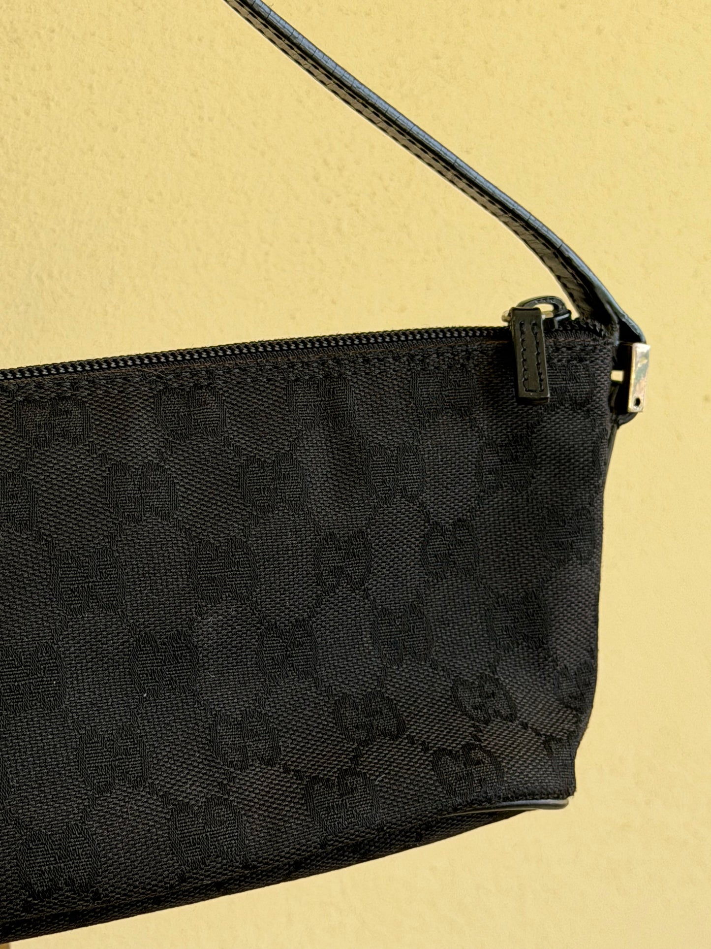 Gucci boat bag nera