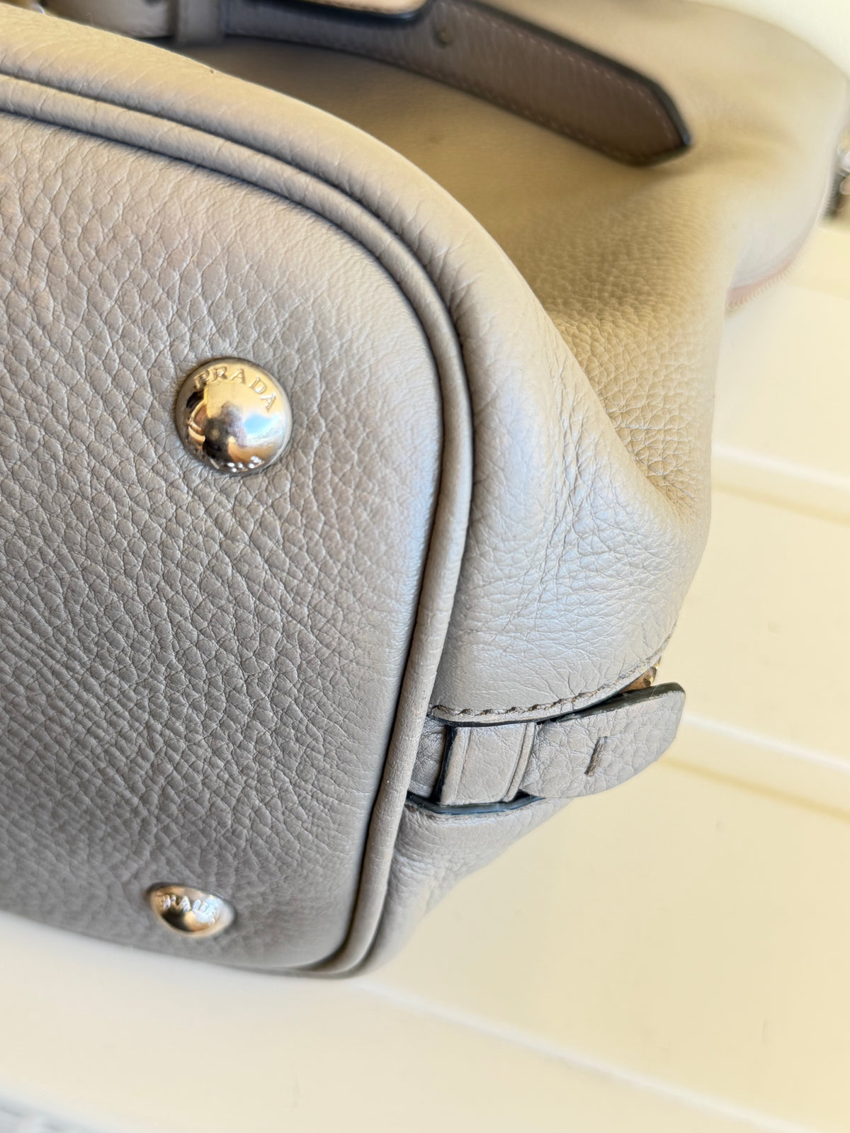 Prada Vitello Daino Shopper