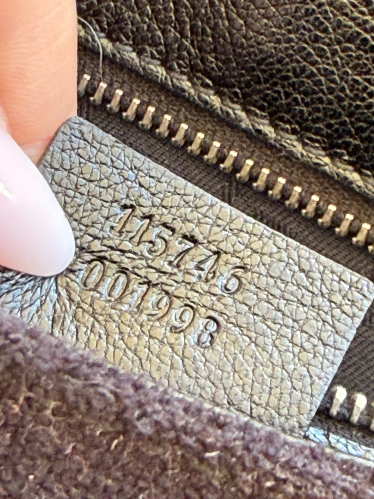 Gucci Blondie Velluto Nero