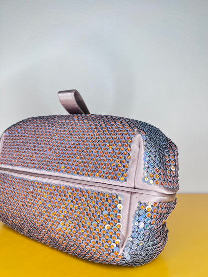 Fendi Spy Bag in raso con paillettes