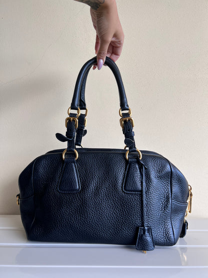 Prada Bowling bag gold hardware