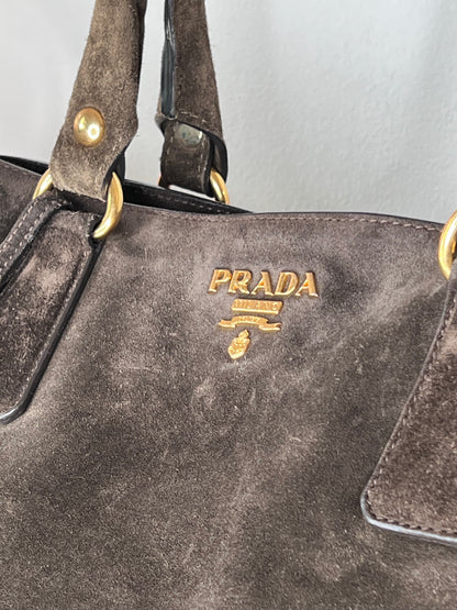 Prada Suede tote